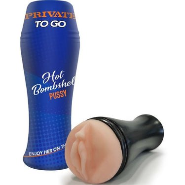 Masturbatore compatto Hot Bombshell To Go di PRIVATE, piacere discreto ovunque